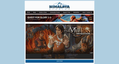 Desktop Screenshot of himalayastudios.com